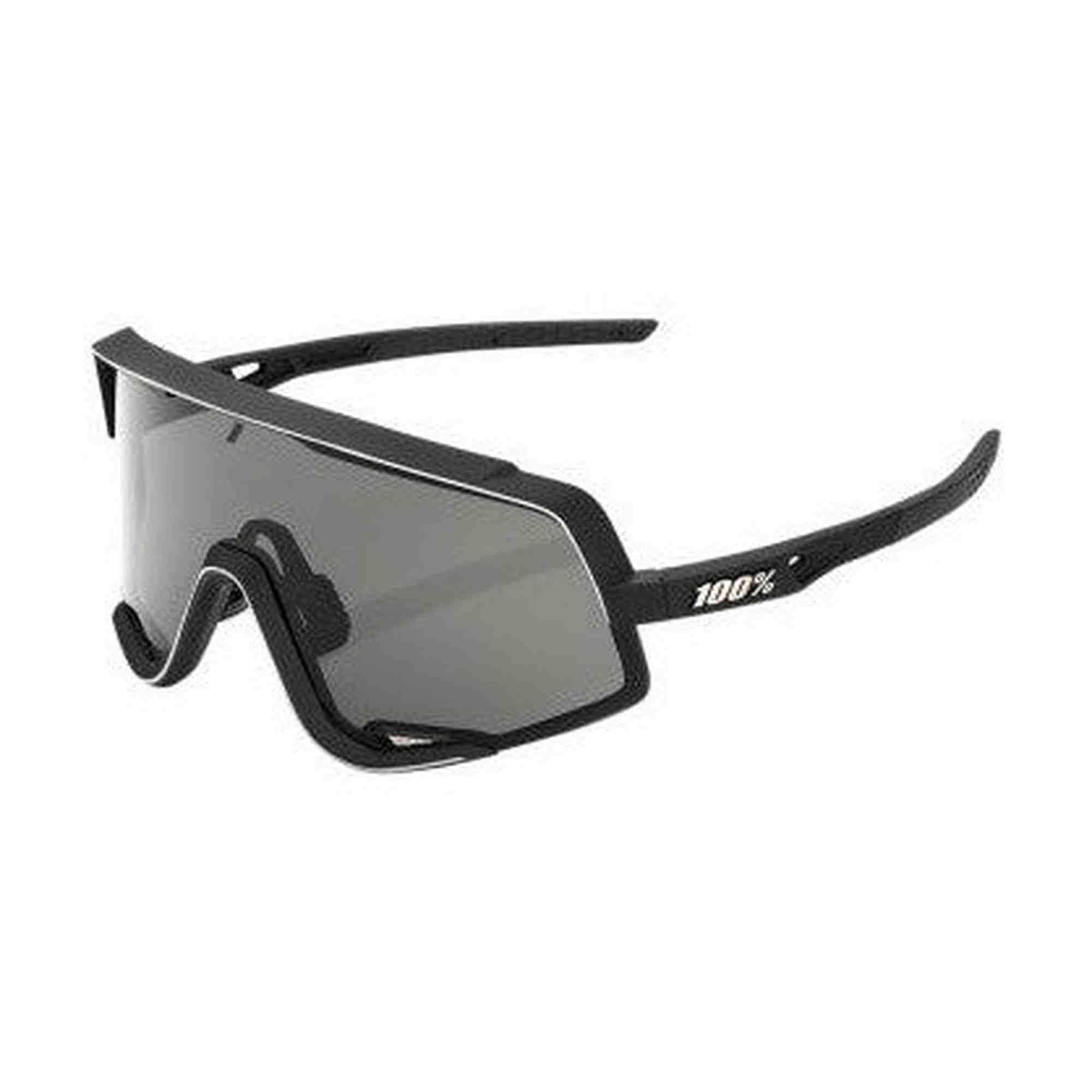 100% - GLENDALE - Soft Tact Black - Smoke Lens