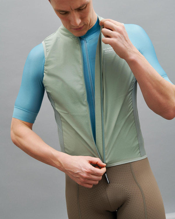 Mechanism Stow Away Gilet - Dusty Mint