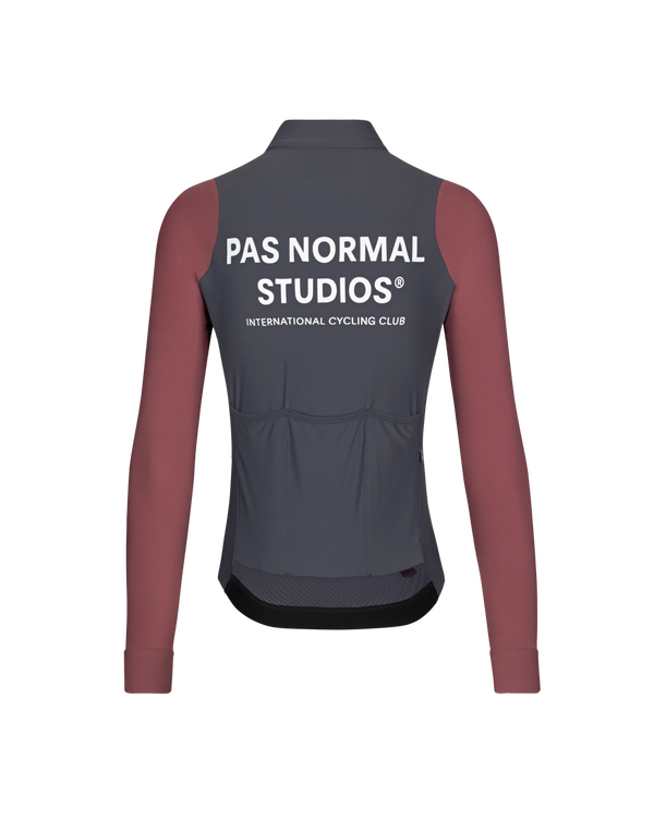 Women's Mechanism Long Sleeve Jersey - Dark Navy/Dusty Mauve