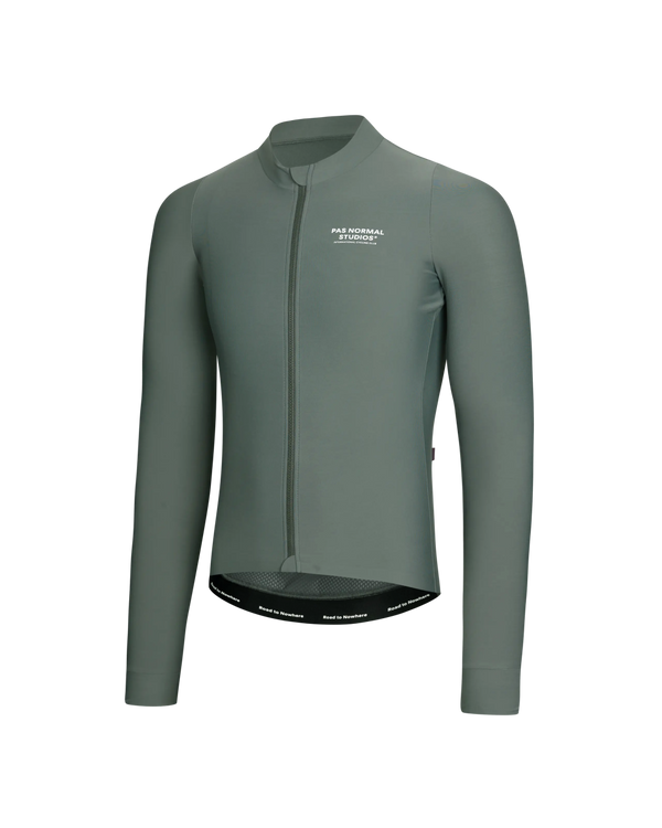 Men's Mechanism Long Sleeve Jersey - Dark Moss