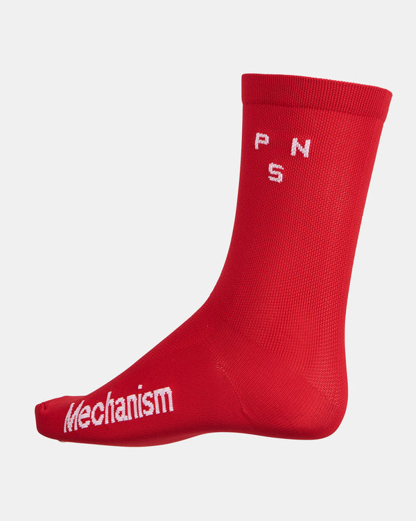 Mechanism Socks - Deep Red