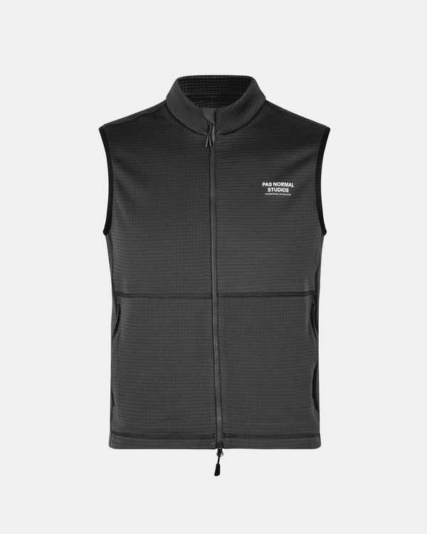 Escapism Performance Fleece Vest Men - Black