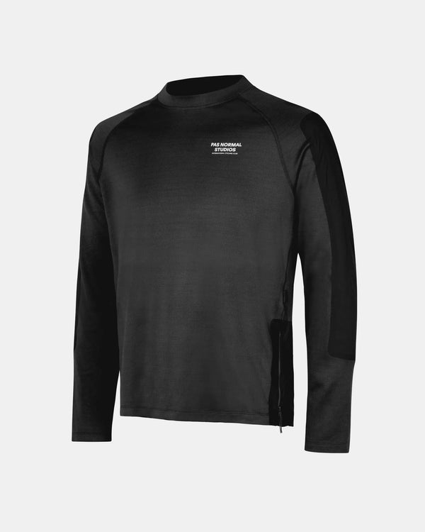 Escapism Technical LS T-Shirt Men - Black