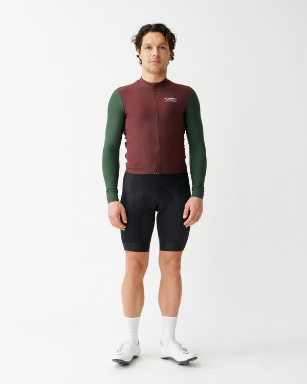 Mechanism Long Sleeve Jersey - Burgundy