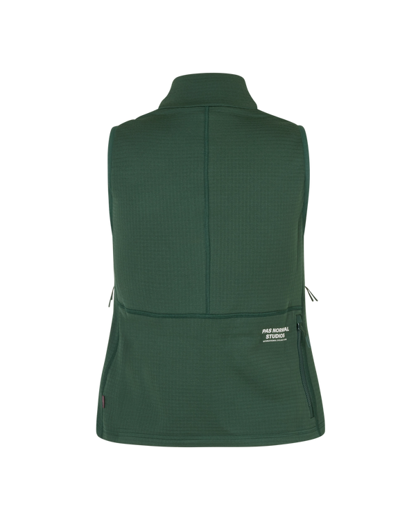 Women's Escapism Performance Fleece Vest - Petroleum