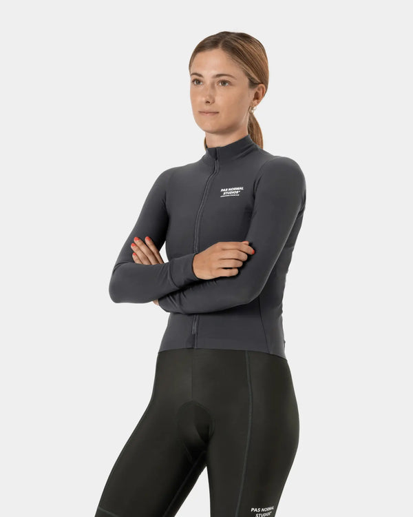 Women's Mechanism Long Sleeve Jersey - Antracite