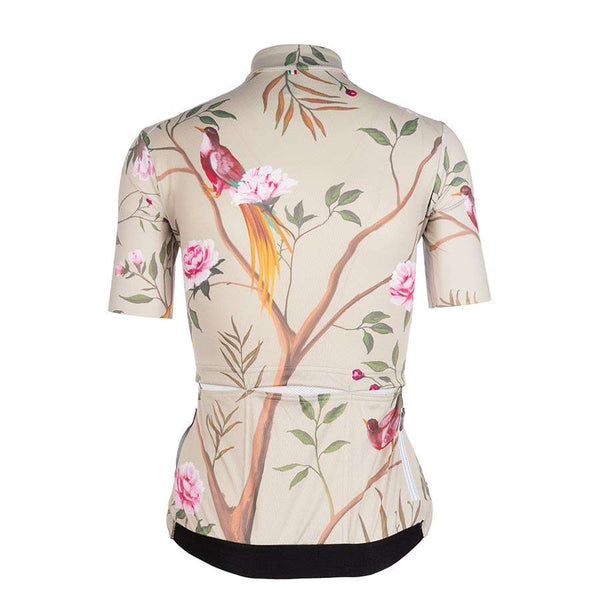 Jersey Short Sleeve G1 Japanese Garden Dames - Beige