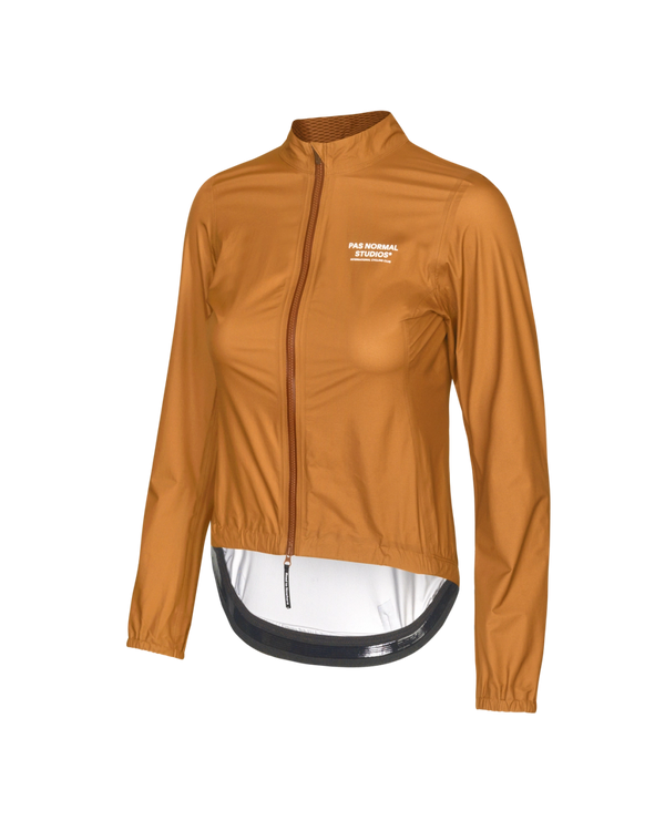 Women's Mechanism Pertex Rain Jacket - Burned Orange