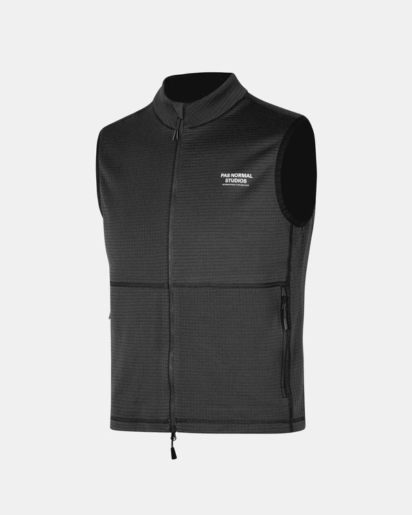 Escapism Performance Fleece Vest Men - Black