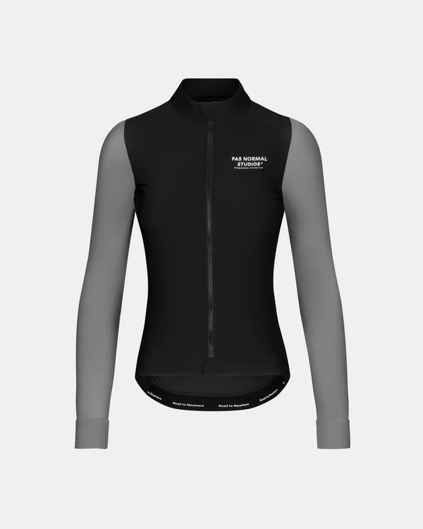 Mechanism Long Sleeve Jersey - Black Medium Grey