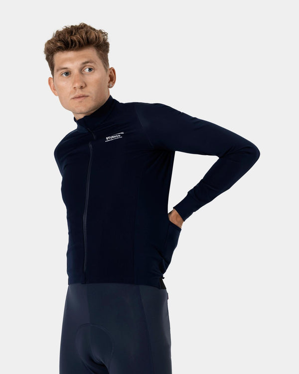 Mechanism Thermal Long Sleeve Jersey - Navy