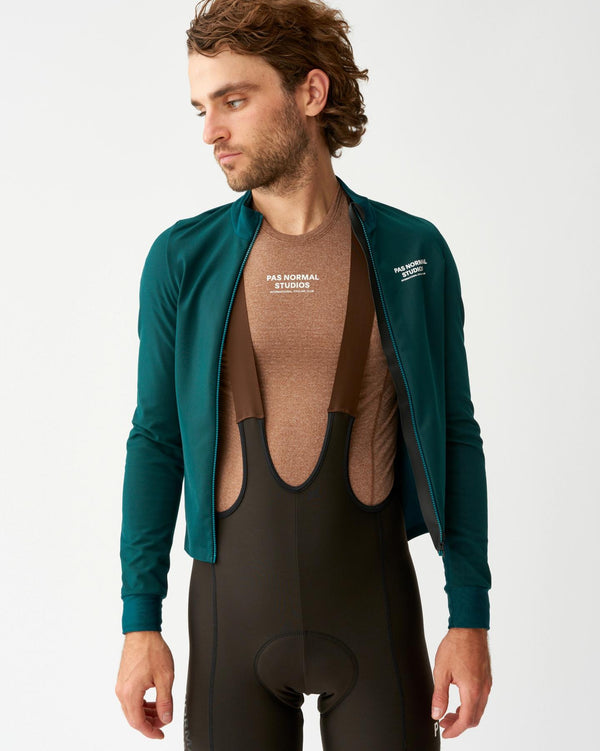 Mechanism Thermal Long Sleeve Jersey - Teal