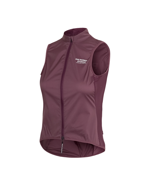 Women's Mechanism Stow Away Gilet - Light Burgundy