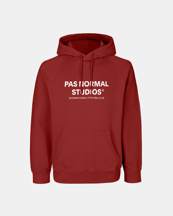 Off-Race Logo Hoodie - Red