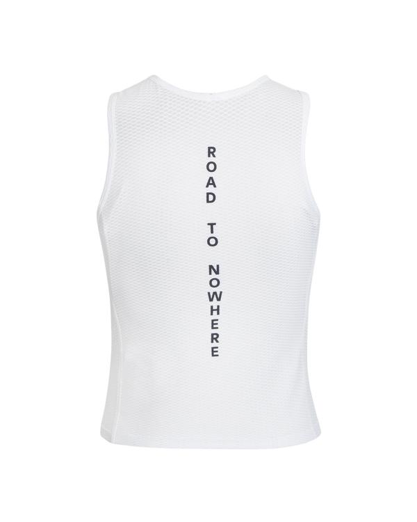 Women's Sleeveless Base Layer - White