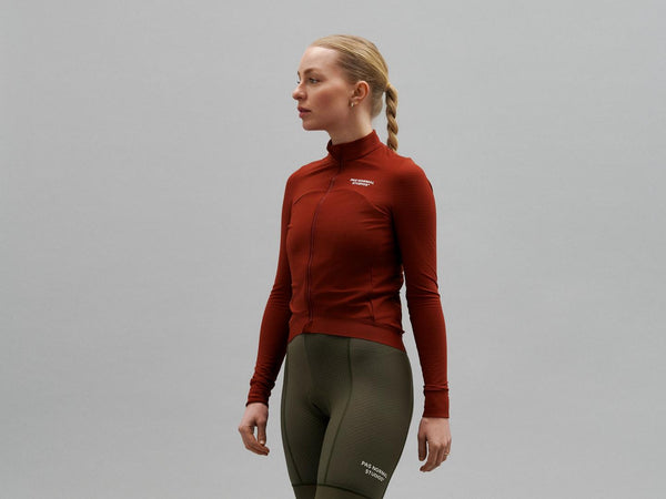 Women's Essential Long Sleeve Jersey - Brick