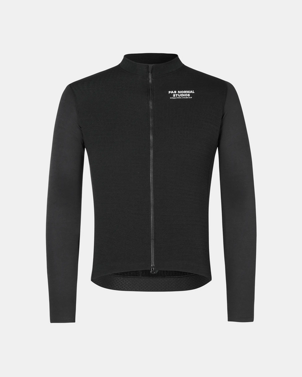 Escapism Wool Long Sleeve Jersey - Black