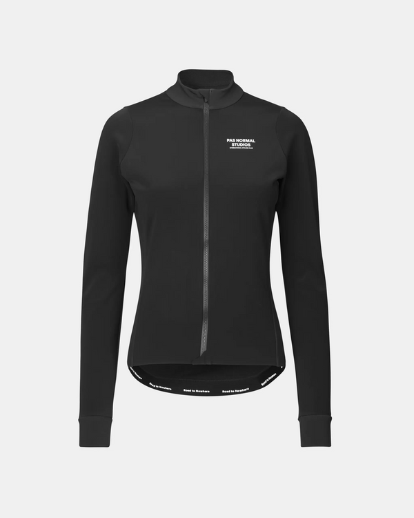 Women's Mechanism Thermal Long Sleeve Jersey - Black