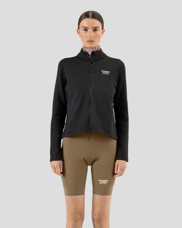 Women's  Escapism Performance Fleece Zip - Black