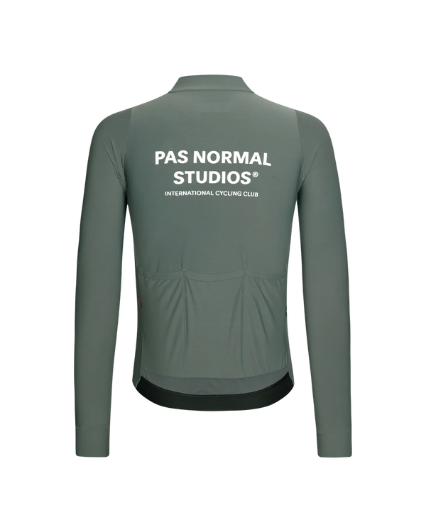 Men's Mechanism Long Sleeve Jersey - Dark Moss