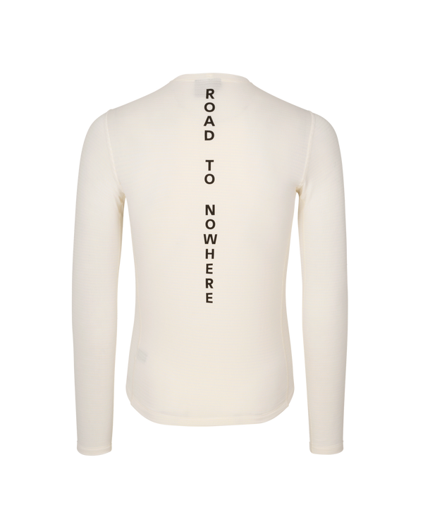 Thermal Long Sleeve Base Layer - Off White