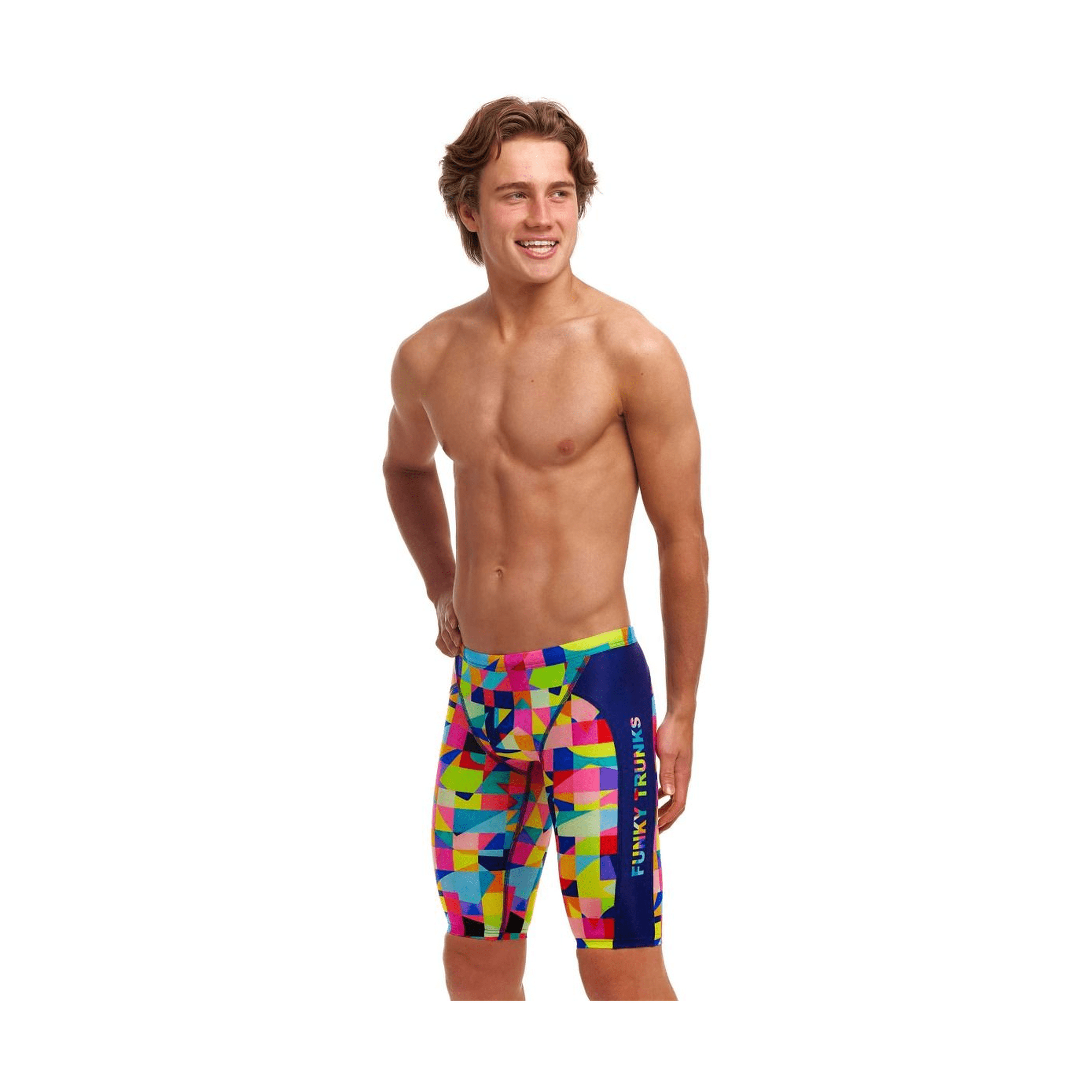 Funky Trunks - Boys Training Jammers - On The Grid