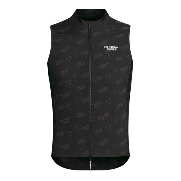 Mechanism Stow Away Gilet - Black Contrast