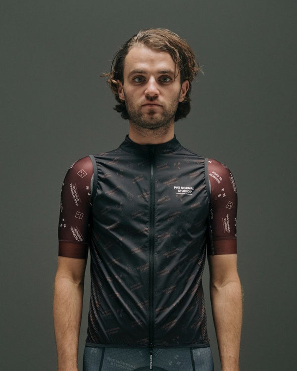 Mechanism Stow Away Gilet - Black Contrast