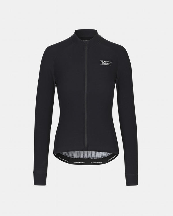 Women's Mechanism Long Sleeve Jersey - Black