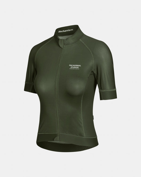Women's Mechanism Jersey - Dark Olive
