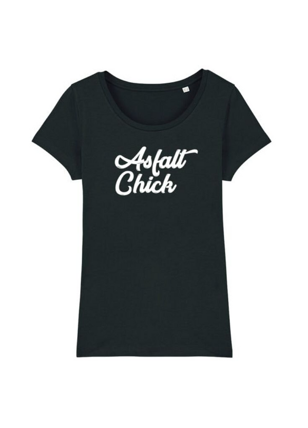 Asfalt Chick Shirt Women - Black