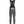 Women's Pas Deep Winter Long Bib - Dark Grey