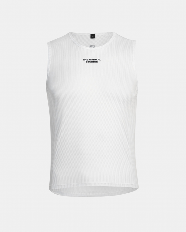 Sleeveless Base Layer - White