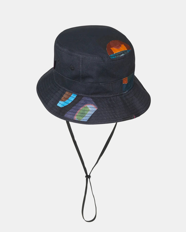 T.K.O. Off-Race Bucket Hat - Charcoal