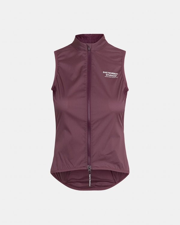 Women's Mechanism Stow Away Gilet - Light Burgundy