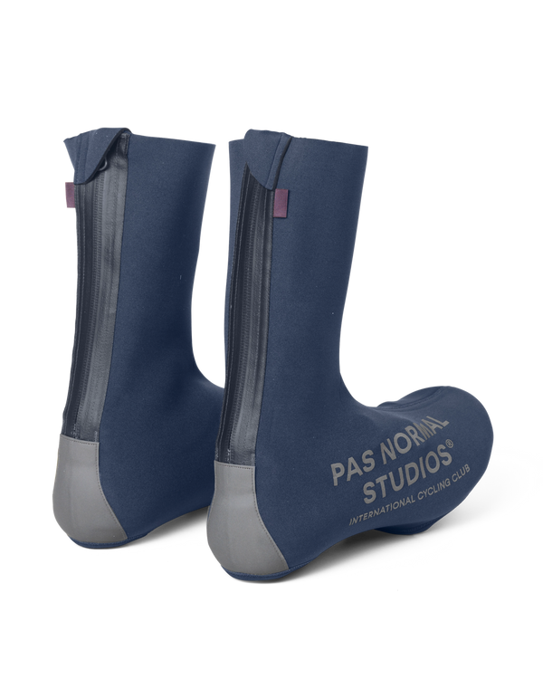 Logo Heavy Overshoes - Navy