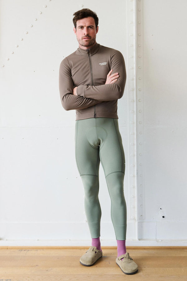 Essential Thermal Long Sleeve Jersey - Ash Brown