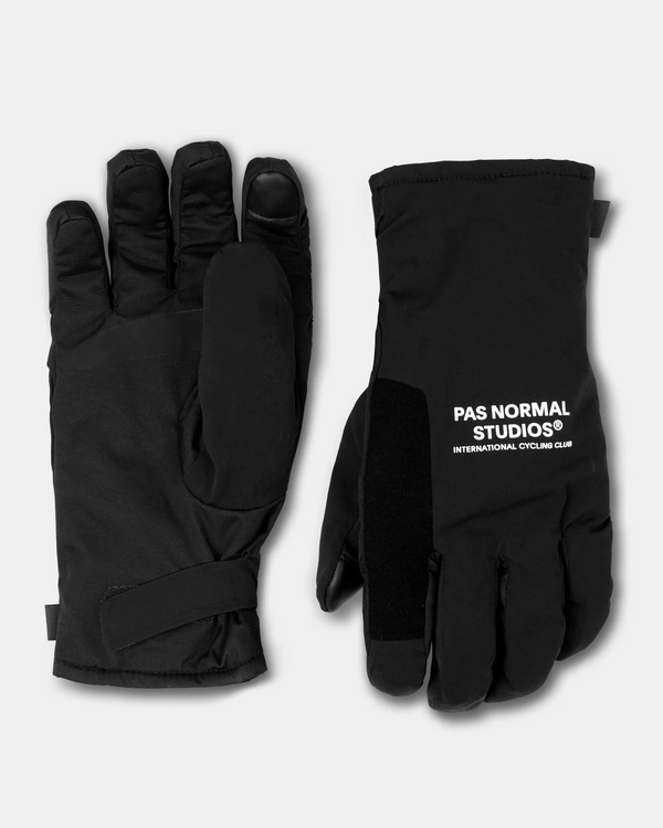 Logo Deep Winter Gloves - Black