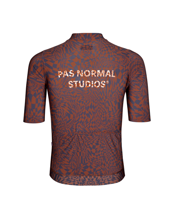 Essential Jersey Men - Check Dark Purple