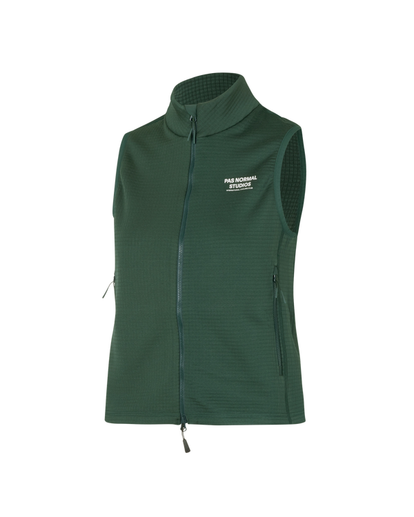 Women's Escapism Performance Fleece Vest - Petroleum