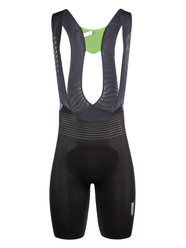 Unique Bib Shorts Heren - Black