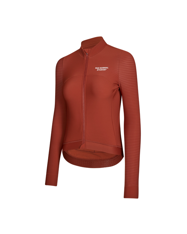 Women's Essential Long Sleeve Jersey - Brick