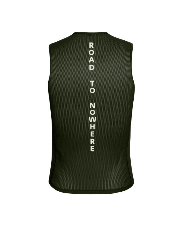 Sleeveless Base Layer - Olive