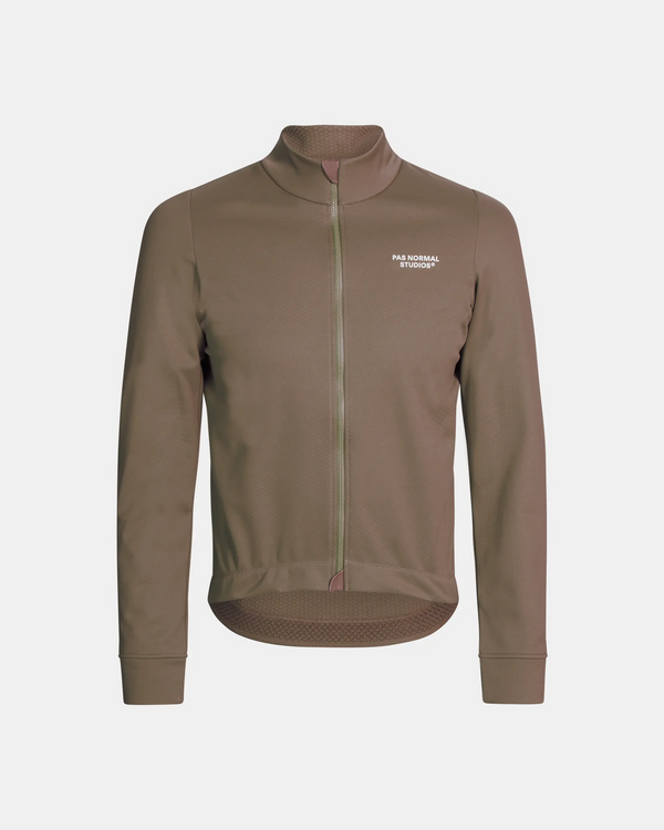 Essential Thermal Long Sleeve Jersey - Ash Brown