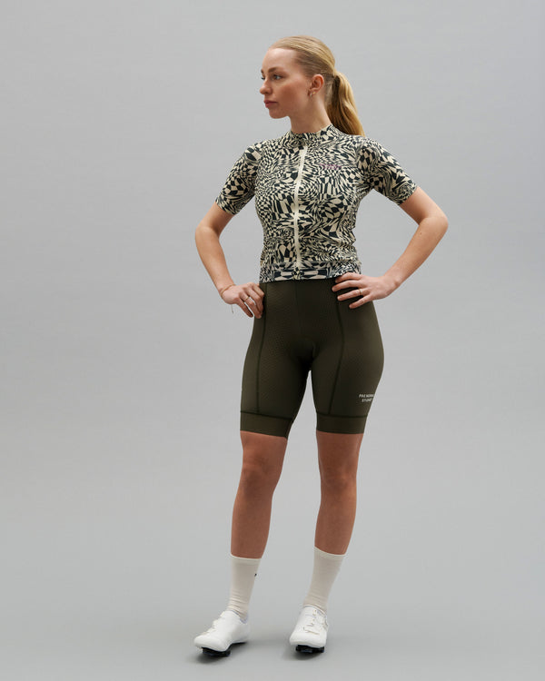 Women's Essential Jersey - Check Petroleum