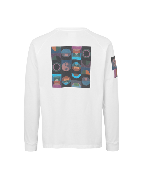 T.K.O. Off-Race Long Sleeve T-shirt - White