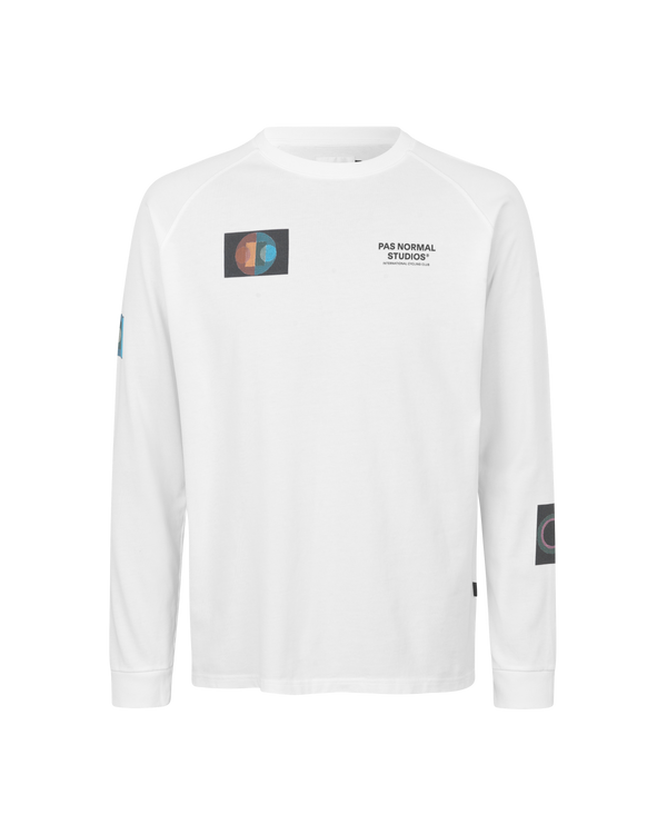 T.K.O. Off-Race Long Sleeve T-shirt - White