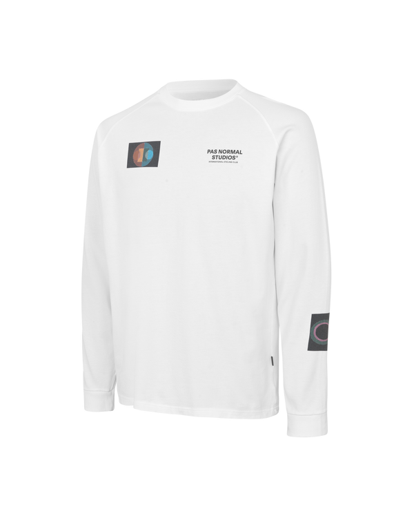 T.K.O. Off-Race Long Sleeve T-shirt - White