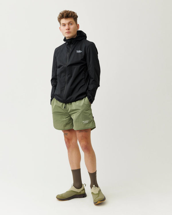 Off-Race Stow Away Jacket - Black