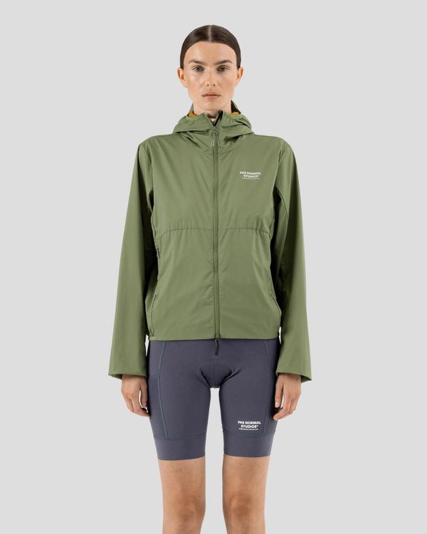 Women's Off-RAce Shell Jacket - Army Green